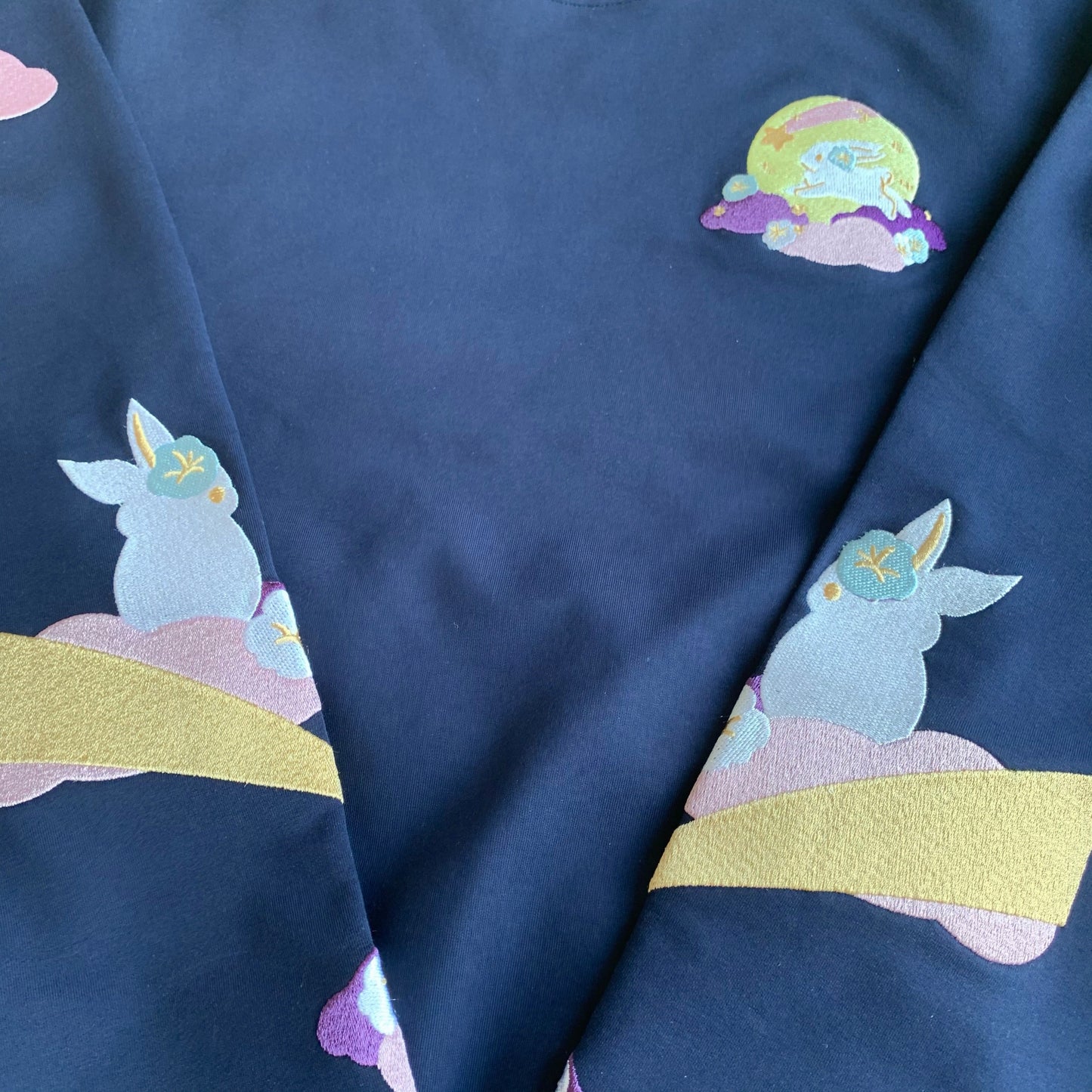 Moonflower Bunnies Sweater