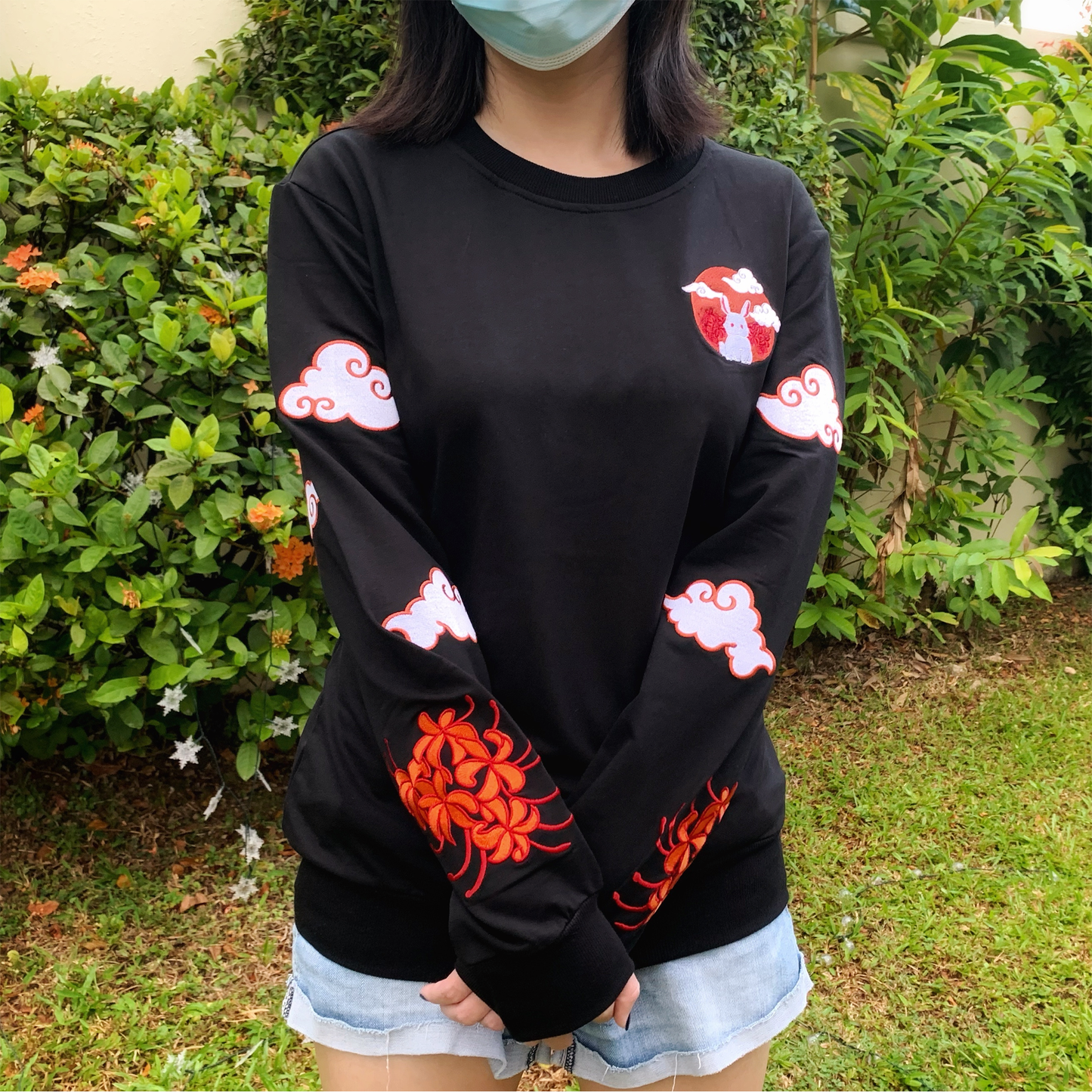 Spider Lilies Bunnies Sweater