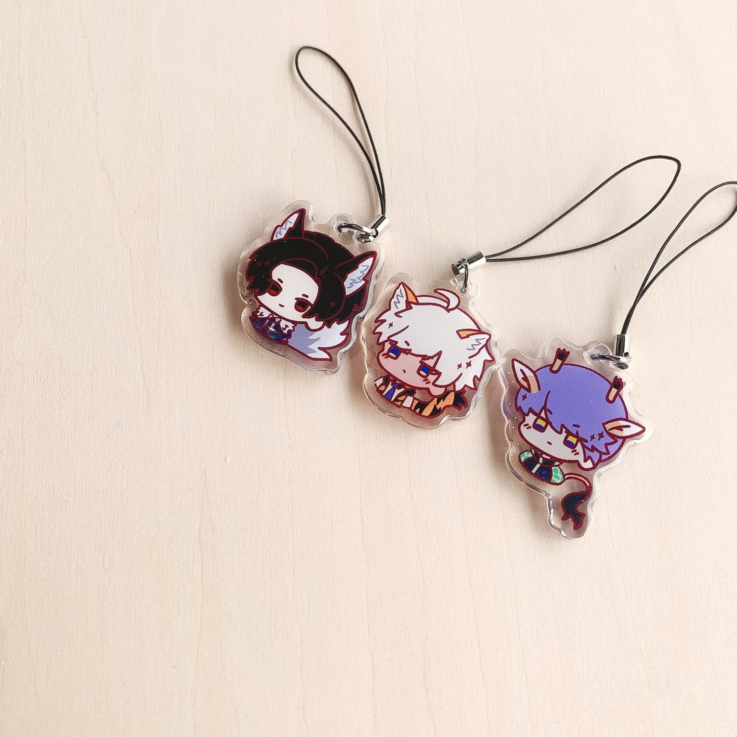 Obey Me Phone Charms