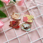 Seasonal Tea Cup Enamel Pin Set