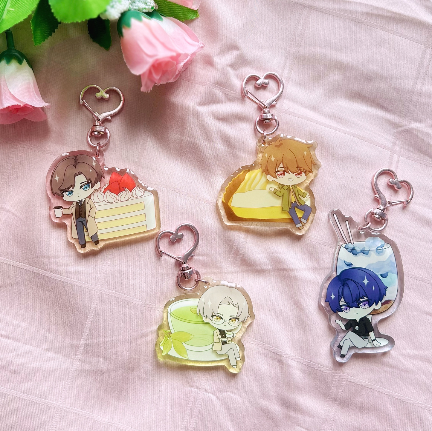 Tears of Themis Desserts Keychains