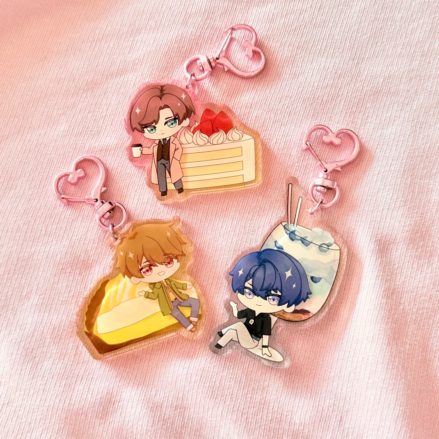 Tears of Themis Desserts Keychains