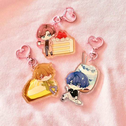 Tears of Themis Desserts Keychains