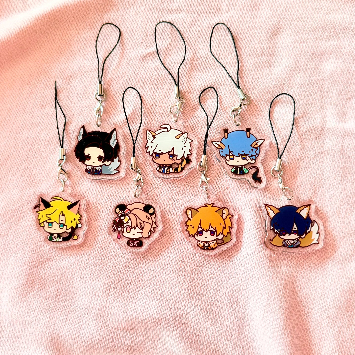 Obey Me Phone Charms