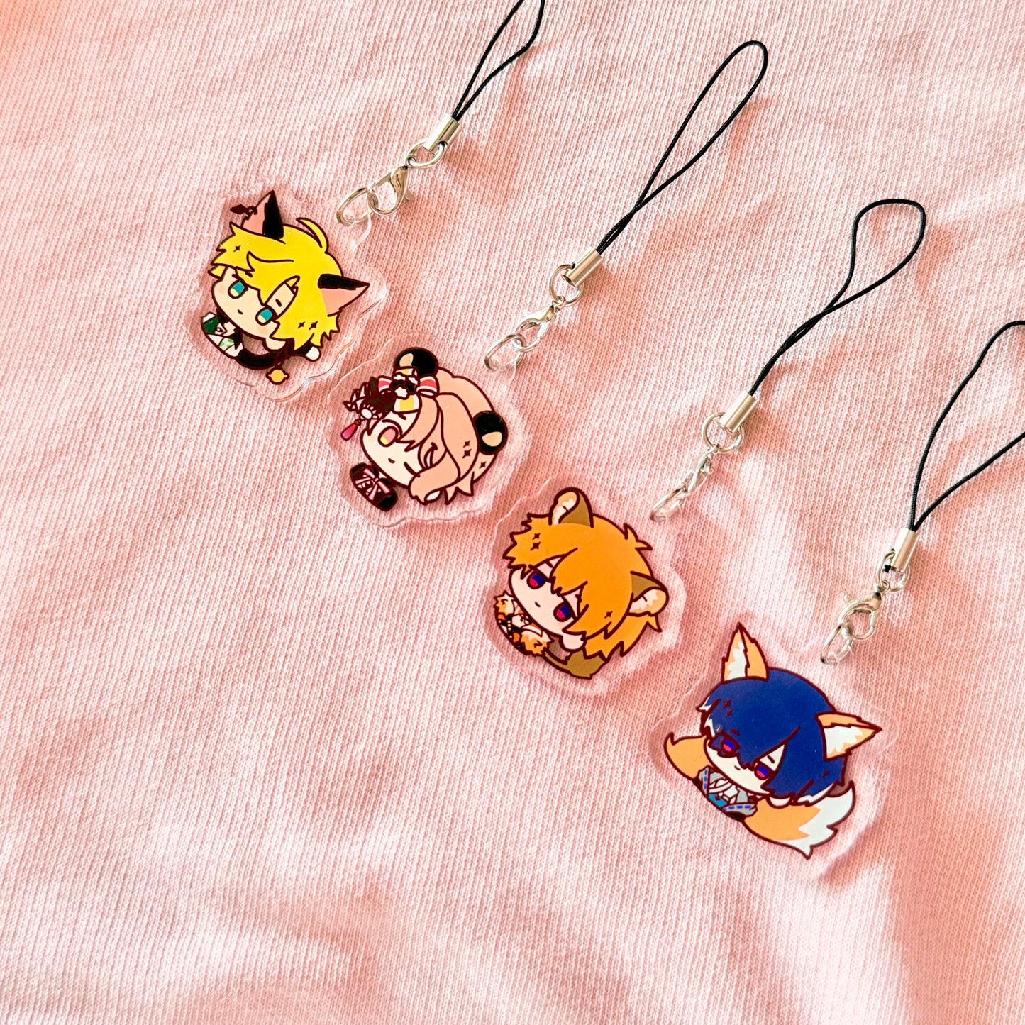 Obey Me Phone Charms