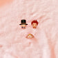 Travel Companions Mini Enamel Pins Set