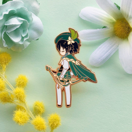 Venti Enamel Pin