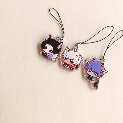 Obey Me Phone Charms