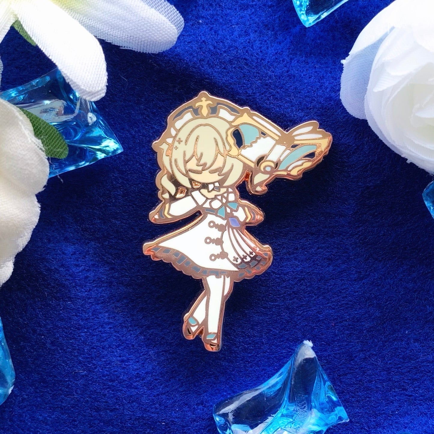 Barbara Enamel Pin