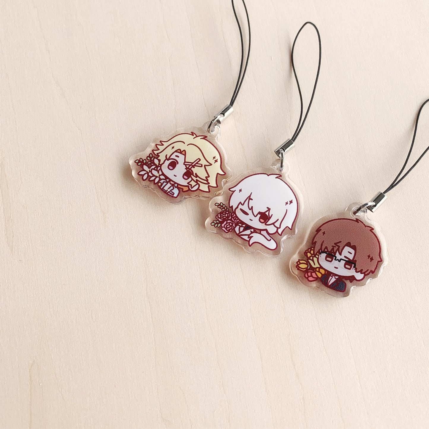 Mystic Messenger Phone Charms