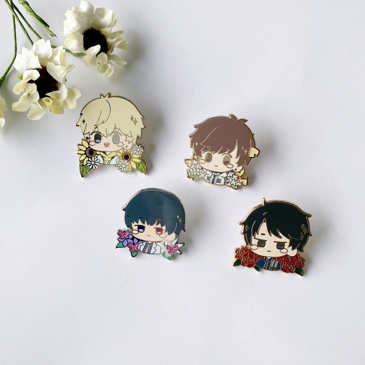 Mr Love Enamel Pin